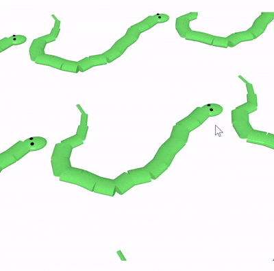 Visualization of makeymakey control