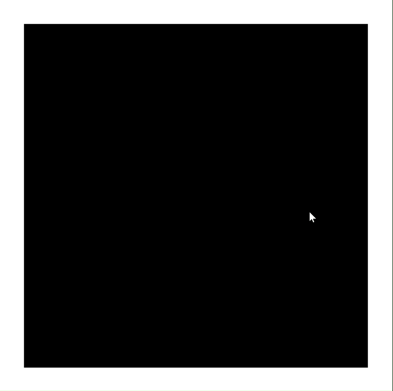 Visualization of makeymakey control