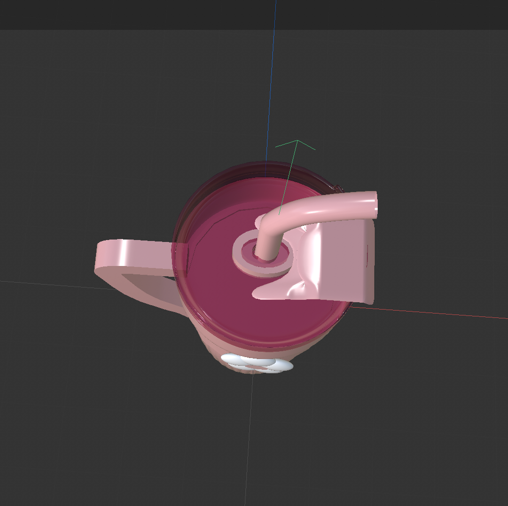 Modeling of thermos cup