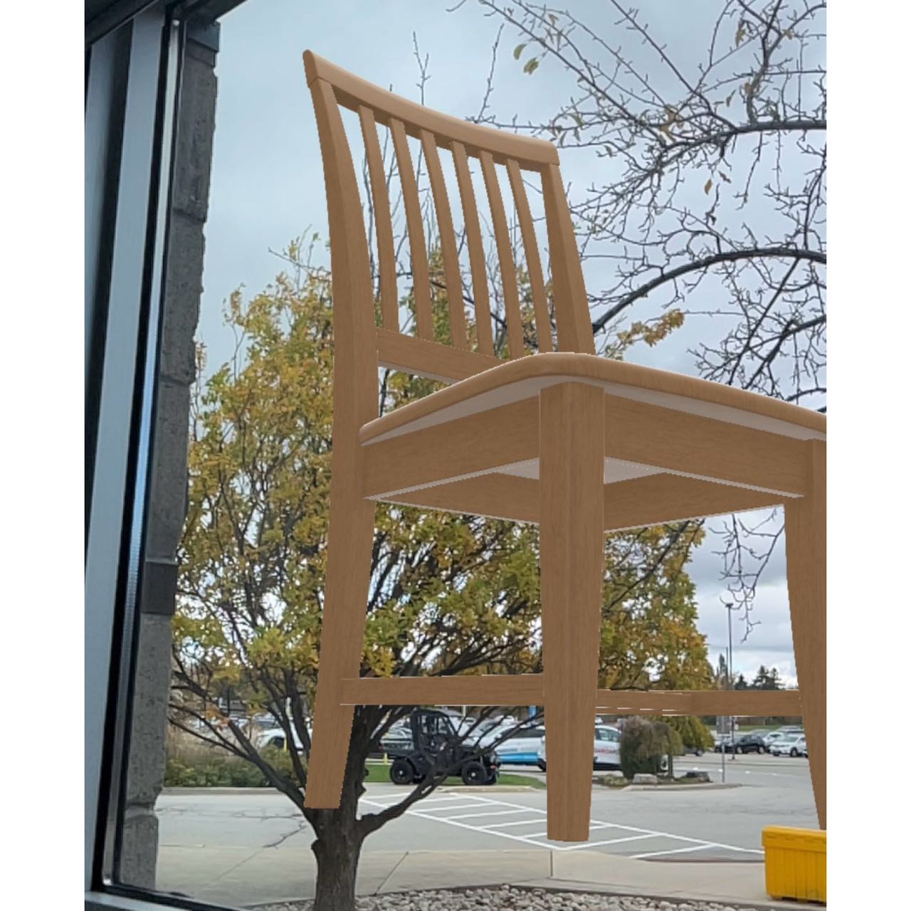 Screenshot of AR displayed on a tablet